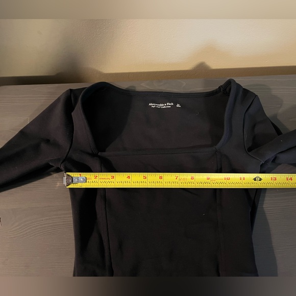 Abercrombie & Fitch Soft A&F Collection Square Neck Bodysuit - Picture 6 of 7